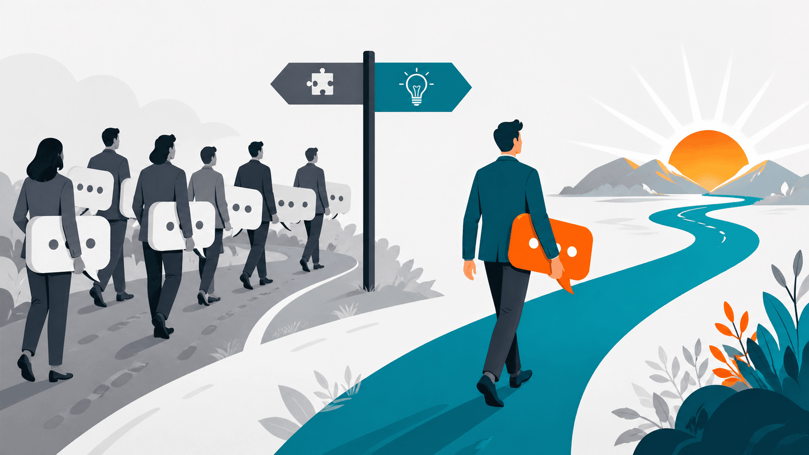 Why Executive Visibility Fails When the Message Is Borrowed