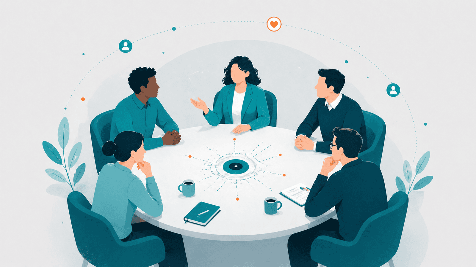 The private roundtable is not an event. It is a relationship signal.